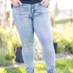 Boutique Simplified Bottoms Sands Of Time Judy Blue Skinnies