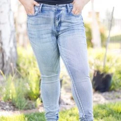 Boutique Simplified Bottoms Sands Of Time Judy Blue Skinnies