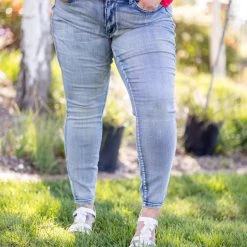 Boutique Simplified Bottoms Sands Of Time Judy Blue Skinnies