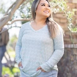 Boutique Simplified Prickly Love Long Sleeve Tops 10 Boutique Simplified Prickly Love Long Sleeve Tops