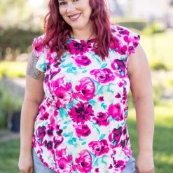 Boutique Simplified Vivacity For Life Flutter Sleeve Tops 9 Boutique Simplified Vivacity For Life Flutter Sleeve Tops