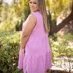 Boutique Simplified Day Date Ruffle Dress Dresses