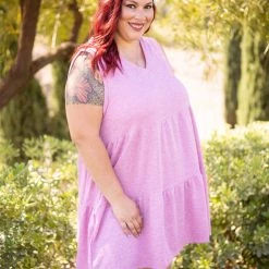 Boutique Simplified Day Date Ruffle Dress Dresses