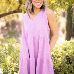 Boutique Simplified Day Date Ruffle Dress Dresses