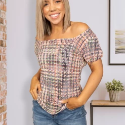 Boutique Simplified Tops Awe Sooky Sooky Fitted Knit Top 8 Boutique Simplified Tops Awe Sooky Sooky Fitted Knit Top
