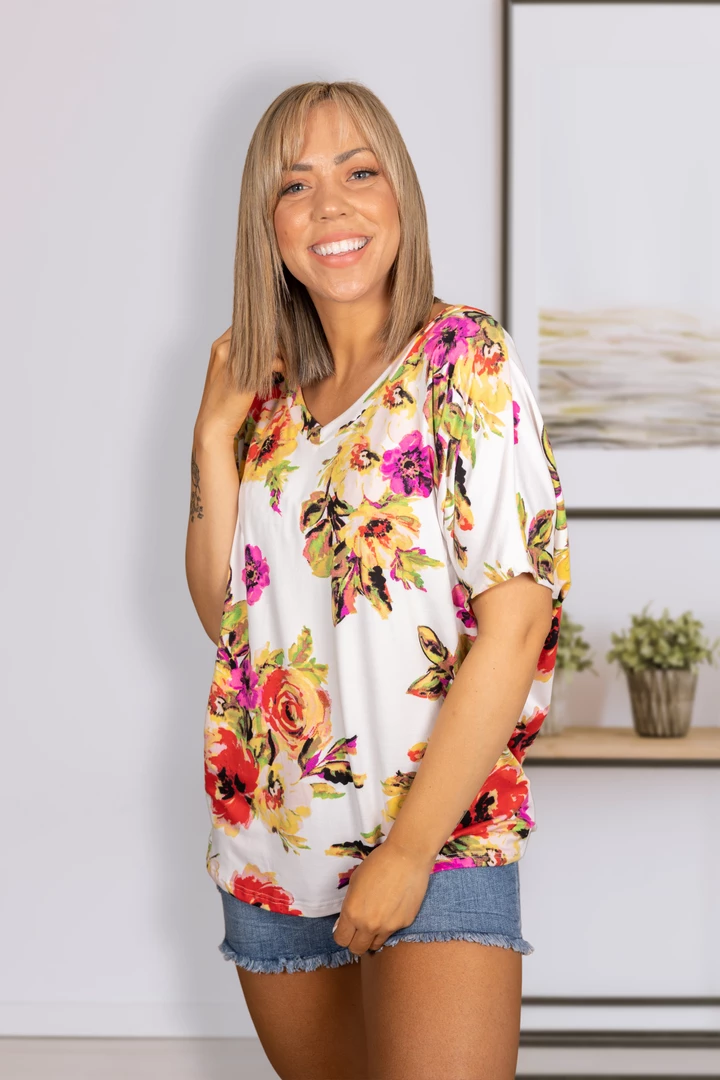 Boutique Simplified Tops Courage To Grow Dolman 4 Boutique Simplified Tops Courage To Grow Dolman
