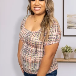 Boutique Simplified Tops Awe Sooky Sooky Fitted Knit Top 9 Boutique Simplified Tops Awe Sooky Sooky Fitted Knit Top