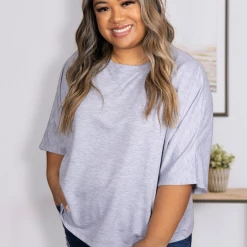 Boutique Simplified Before You Go-Go Short Sleeve Dolman