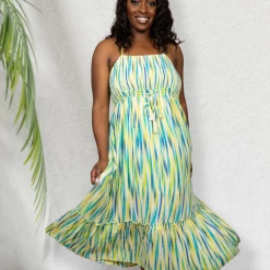 Boutique Simplified Caribbean Vibes Maxi Dresses