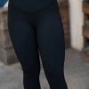 Boutique Simplified Perfect Curves Crop Leggings Bottoms