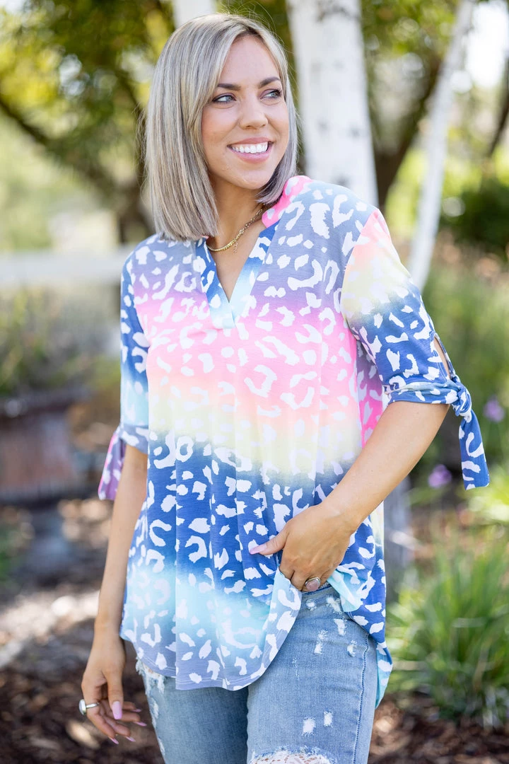 Boutique Simplified Cheerful Cheetah Gabby Tops 1 Boutique Simplified Cheerful Cheetah Gabby Tops