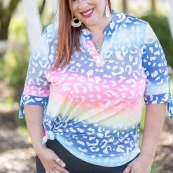 Boutique Simplified Cheerful Cheetah Gabby Tops 7 Boutique Simplified Cheerful Cheetah Gabby Tops