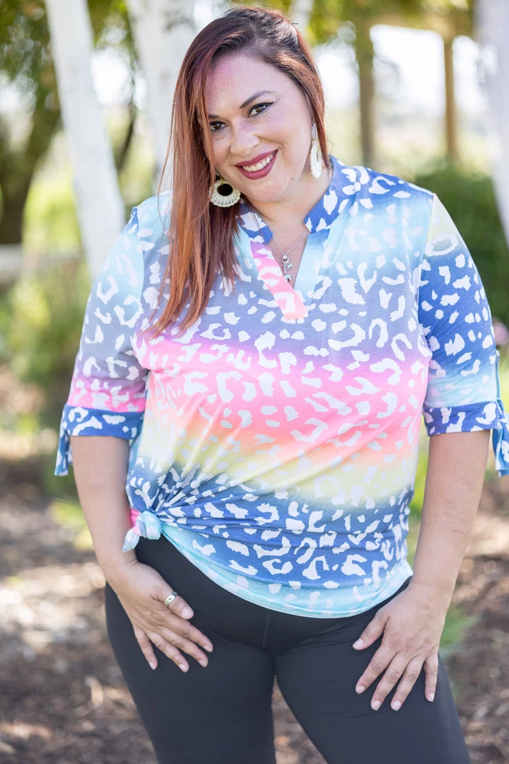 Boutique Simplified Cheerful Cheetah Gabby Tops 3 Boutique Simplified Cheerful Cheetah Gabby Tops