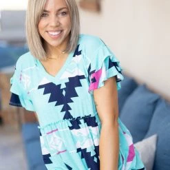 Boutique Simplified Mountain Rain Babydoll