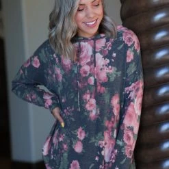 Boutique Simplified Tops Feminine Energy Hoodie