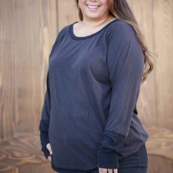 Boutique Simplified Graphite Thumbhole Thermal 6 Boutique Simplified Graphite Thumbhole Thermal