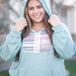 Boutique Simplified Digital Vibes Hoodie