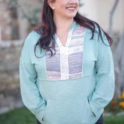 Boutique Simplified Digital Vibes Hoodie