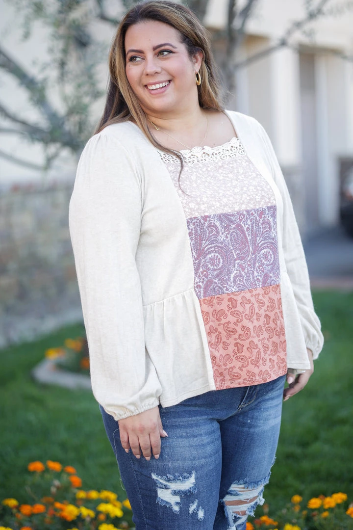 Boutique Simplified Blissful Times Boho Top 2 Boutique Simplified Blissful Times Boho Top