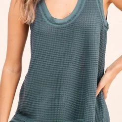La Miel Waffle Knit Tank