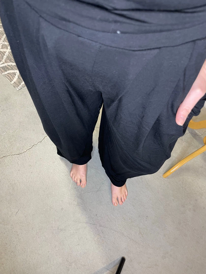 Charlotte Avery Black Jersey Joggers 2 Charlotte Avery Black Jersey Joggers