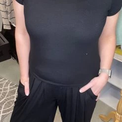 Charlotte Avery Black Jersey Joggers 5 Charlotte Avery Black Jersey Joggers