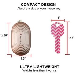 Maxxalarm Portable Panic Button And LED Light