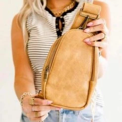 Forever 3am Sling Vegan Leather Purse