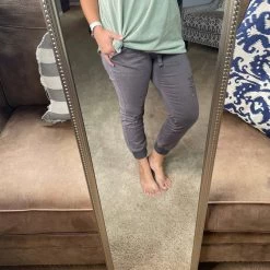 La Miel Distressed Jogger Bottoms