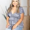 Boutique Simplified Boho Bandana Babydoll