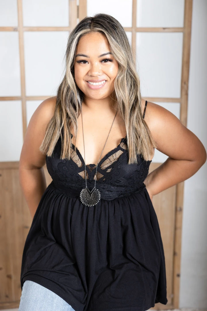 Boutique Simplified Complete Me Tunic - Black 5 Boutique Simplified Complete Me Tunic - Black