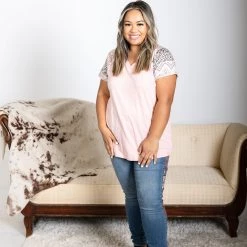 Boutique Simplified Keep Me Close Short Sleeve Tops