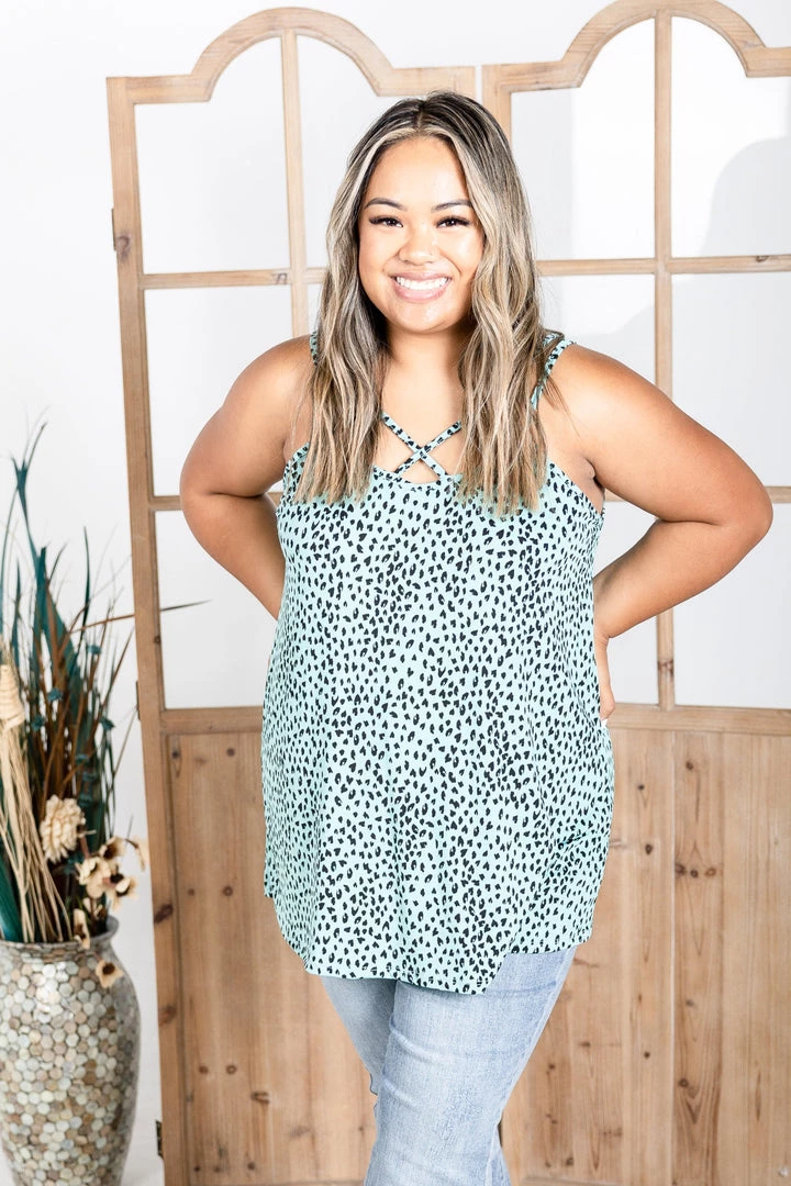 Boutique Simplified Crossing The Line - Tank 4 Boutique Simplified Crossing The Line - Tank